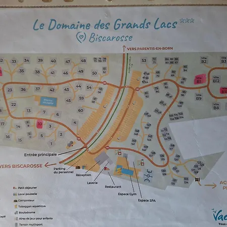 Chalet 31, Climatisé Domaine Des Grands Lacs Parentis-en-Born